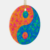 Abstract Yin Yang Ornamnet Keramisch Ornament (Rechts)