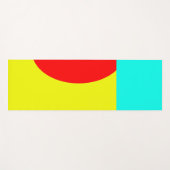 Abstract Yogamat (Voorkant (horizontaal))