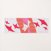 Abstract Yogamat (Achterkant (horizontaal))