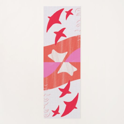 Abstract Yogamat (Voorkant)