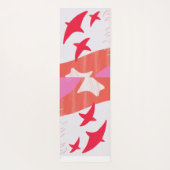 Abstract Yogamat (Achterkant)