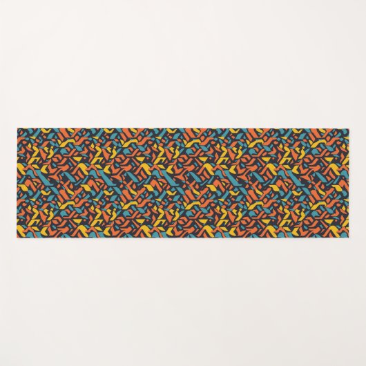 Abstract Yogamat (Voorkant (horizontaal))