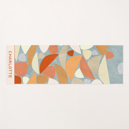 Abstract Yogamat (Voorkant (horizontaal))