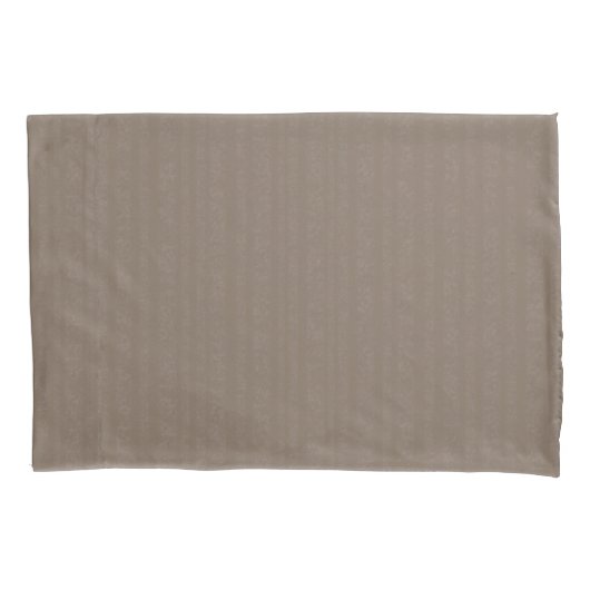 Abstract Zacht Hues Brown Beige Kussensloop (Voorkant-Links)