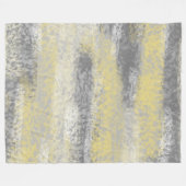Abstract Zacht Hues Gele Vleekbank Fleece Deken (Voorkant (Horizontaal))