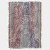 Abstract Zacht Hues Gray Beige Dusty Roos & Paars Deken (Voorkant Verticaal)