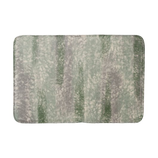 Abstract Zacht Hues Gray Beige Moss & Stone Badmat (Voorkant)