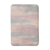 Abstract Zacht Hues Gray Beige Roze Badmat (Voorkant Verticaal)