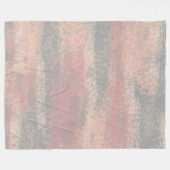 Abstract Zacht Hues Gray Beige Roze Vleekbank Fleece Deken (Voorkant (Horizontaal))