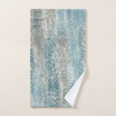 Abstract Zacht Hues Grey Blauwgroen Bad Handdoek (Handdoek)