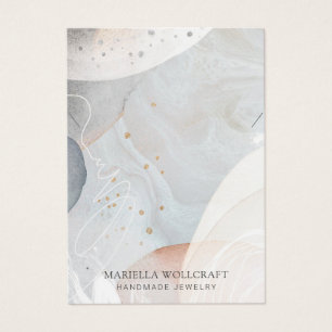 Abstract Zacht Ketting van de Waterverf Visitekaartje