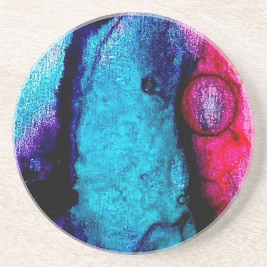 Abstract Zandsteen Onderzetter (Voorkant)