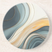 Abstract zandsteen Onderzetter (Voorkant)