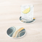 Abstract zandsteen Onderzetter (Zijkant)