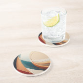 Abstract zandsteen Onderzetter (Zijkant)