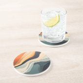 Abstract zandsteen Onderzetter (Zijkant)