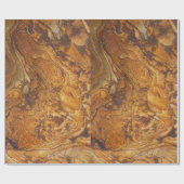 Abstract zandsteenpatroon cadeaupapier (Vlak)