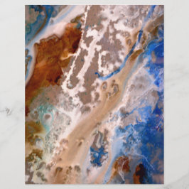 Abstract zandstrandpatroon waterschuimpatroon