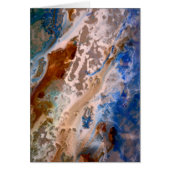 Abstract zandstrandpatroon waterschuimpatroon (Voorkant)