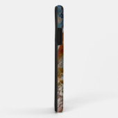 Abstract zandstrandpatroon waterschuimpatroon Case-Mate iPhone case (Achterkant/rechts)