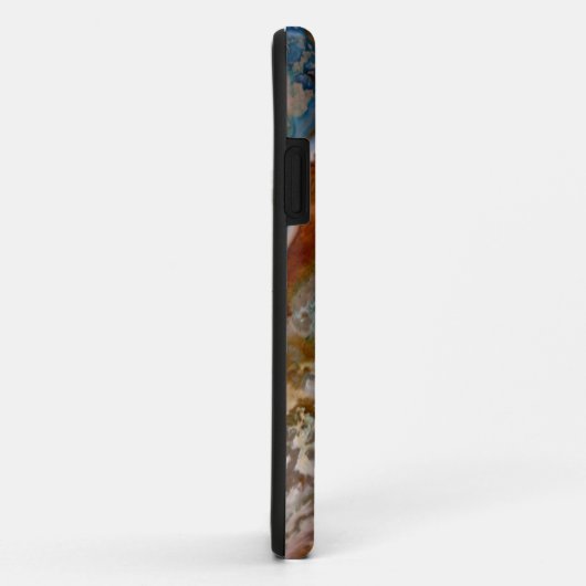 Abstract zandstrandpatroon waterschuimpatroon Case-Mate iPhone case (Achterkant/rechts)