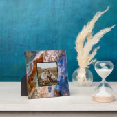 Abstract zandstrandpatroon waterschuimpatroon fotoplaat (Insitu)