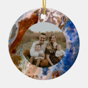 Abstract zandstrandpatroon waterschuimpatroon keramisch ornament