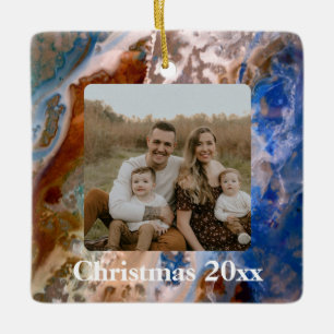 Abstract zandstrandpatroon waterschuimpatroon keramisch ornament