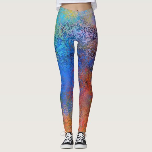 Abstract | Zazzle_Growshop. Leggings (Voorkant)