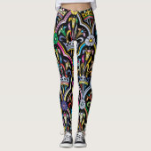Abstract | Zazzle_Kwekerij. Leggings (Voorkant)