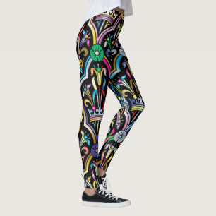 Abstract   Zazzle_Kwekerij. Leggings