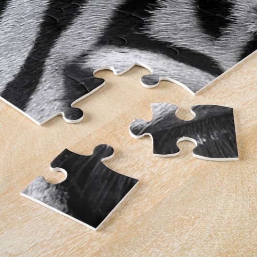Abstract Zebra Legpuzzel (Zijkant)
