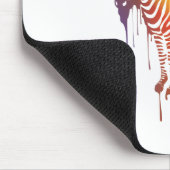 Abstract Zebra Mousepad Muismat (Hoek)