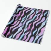 Abstract zebrastripes — Verpakkingspapier Cadeaupapier (Uitgerold)