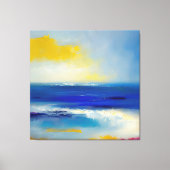 Abstract Zee 04 Canvas Afdruk (Voorkant)