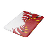 ABSTRACT ZEE ANEMONE BADMAT (Gekanteld)