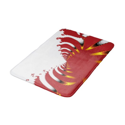 ABSTRACT ZEE ANEMONE BADMAT (Gekanteld)