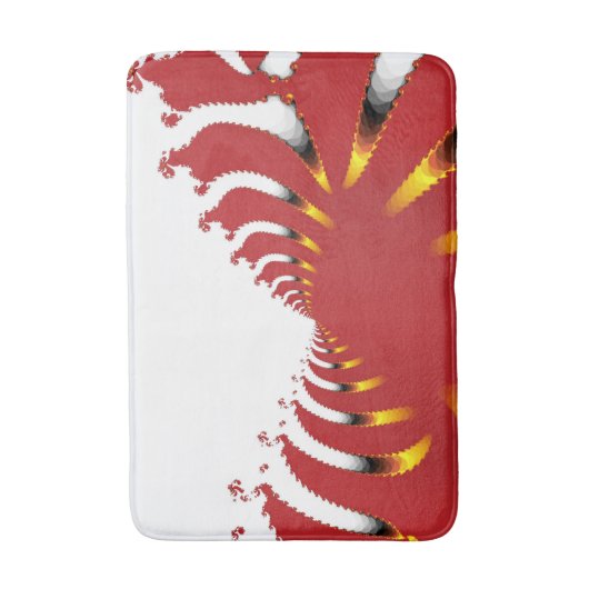 ABSTRACT ZEE ANEMONE BADMAT (Voorkant Verticaal)