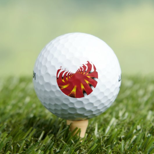 ABSTRACT ZEE ANEMONE GOLFBALLEN (Insitu Shirt)