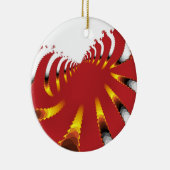 ABSTRACT ZEE ANEMONE KERAMISCH ORNAMENT (Rechts)