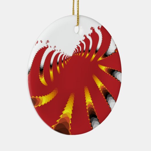 ABSTRACT ZEE ANEMONE KERAMISCH ORNAMENT (Rechts)