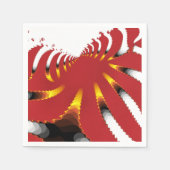 ABSTRACT ZEE ANEMONE SERVETTEN (Voorkant)