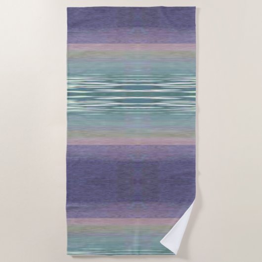 Abstract Zee en Sky Strandlaken (Voorkant)