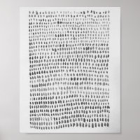 Abstract Zee Glass Grey Dot Ocean Pattern