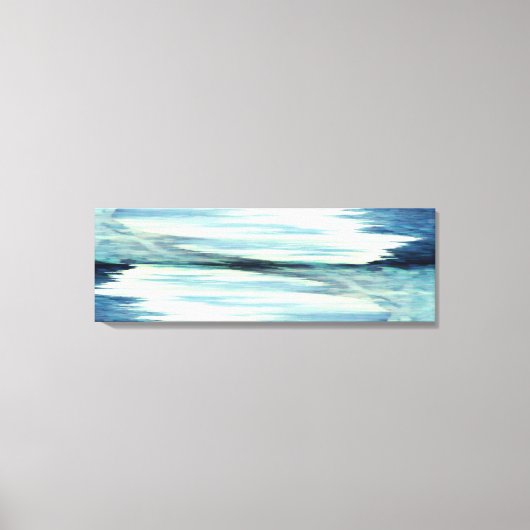 abstract zee golven NO2 Canvas Afdruk (Voorkant)