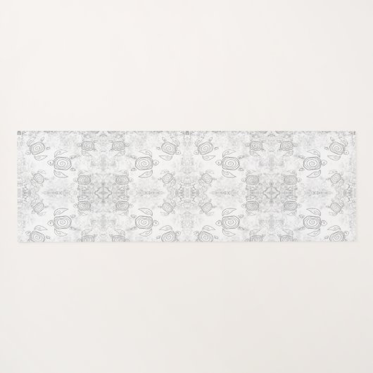 Abstract Zee - Magische tapijt Yogamat (Achterkant (horizontaal))