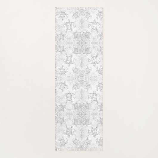 Abstract Zee - Magische tapijt Yogamat (Achterkant)