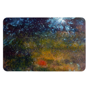 Abstract, Zee 's nachts. Magneet