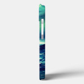 Abstract Zee, winterlandschapskunst Case-Mate iPhone Case (Achterkant / Links)