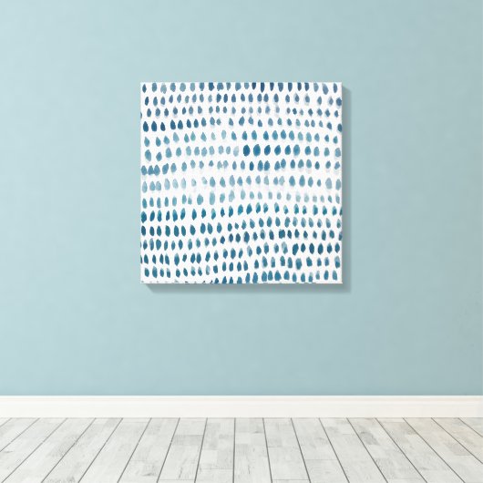 Abstract Zeeen glaspatroon schilderij Canvas Afdruk (Insitu (Houten vloer))